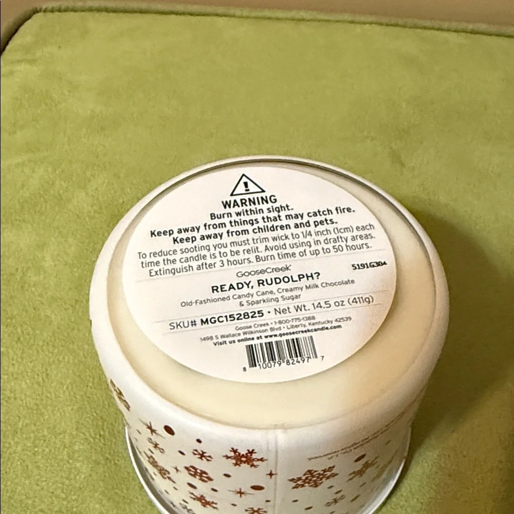 GooseCreek Rudolph The Red-Nosed Reindeer Ready, Rudolph? Candle
